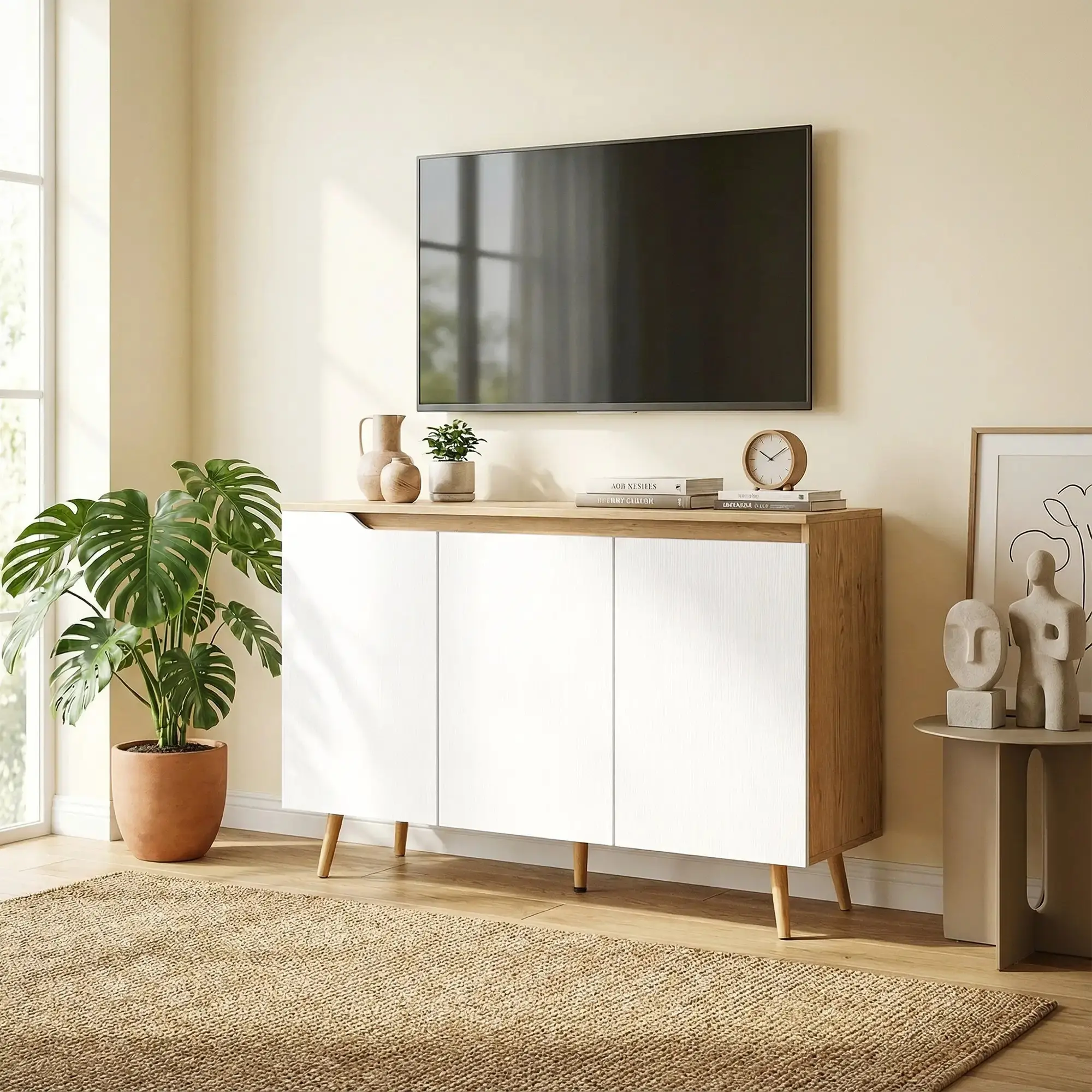 Тумба Homcom 83B-702V00AK (Oak/Natural) - 6