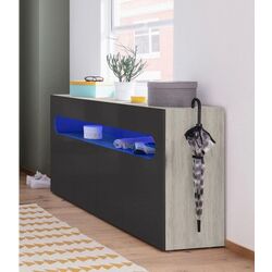 Tumba Home Affaire Places of Style 160x81 (Concrete/Anthracite) Thumb