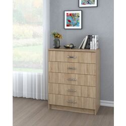 Comoda Ideal Mobila 5SZ (Sonoma Oak)