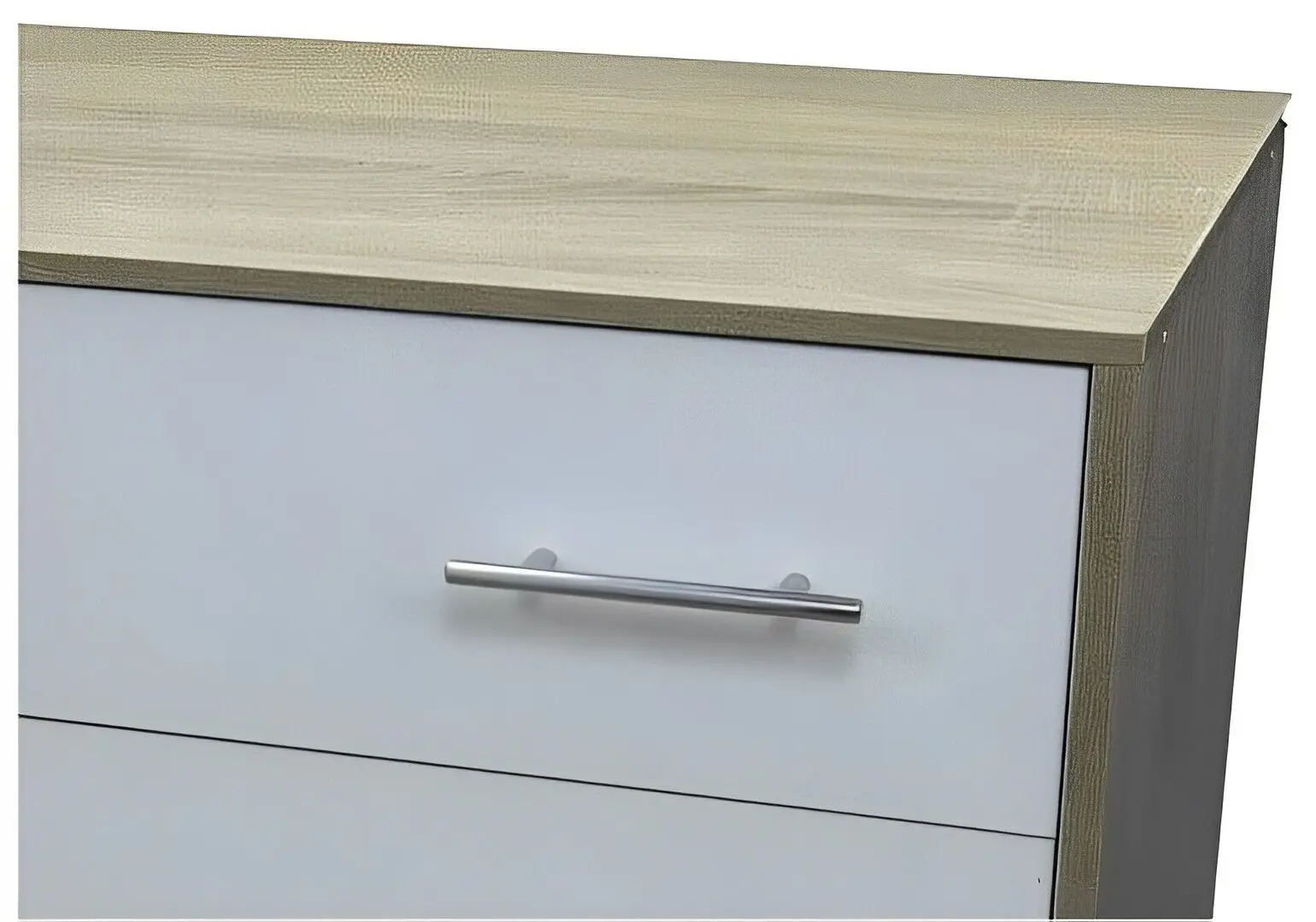 Comoda Ideal Mobila 70x45x80 (Sonoma Oak/White)