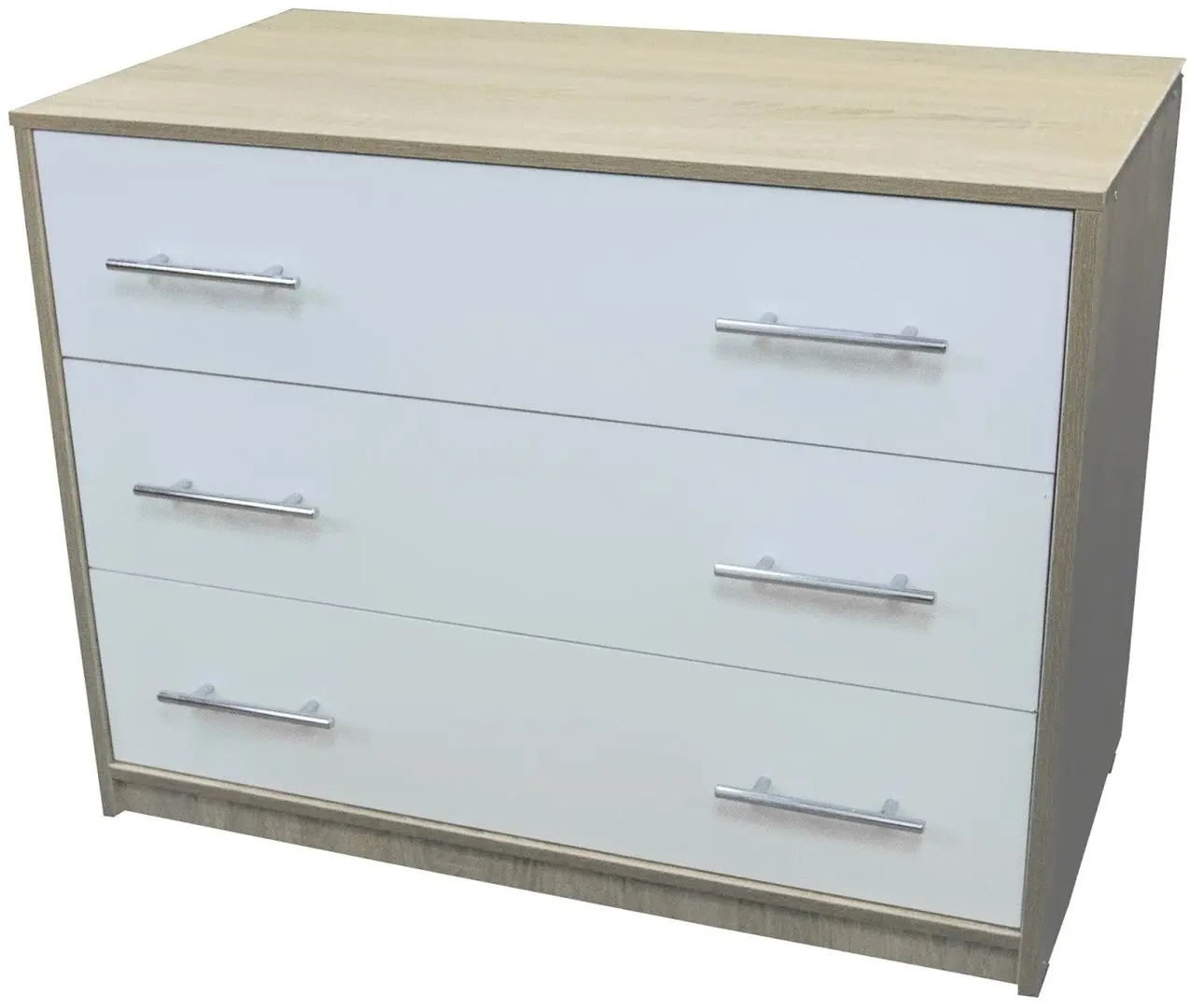 Comoda Ideal Mobila 70x45x80 (Sonoma Oak/White)