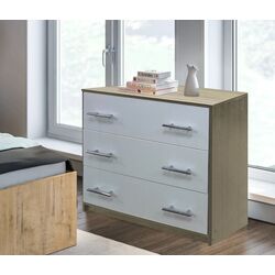 Comoda Ideal Mobila 70x45x80 (Sonoma Oak/White)