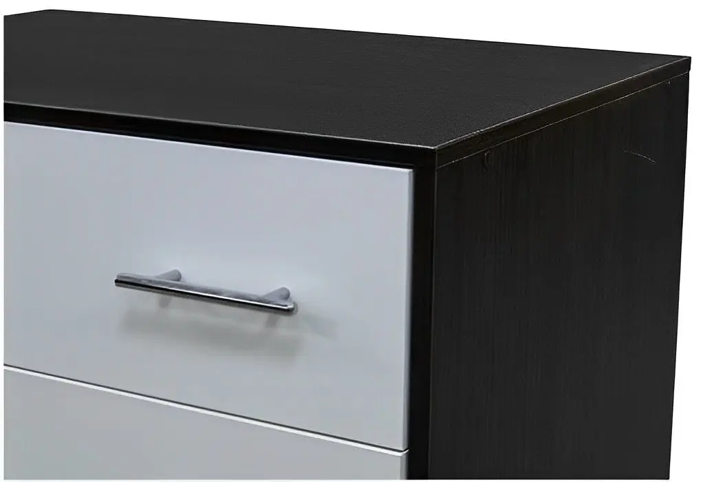 Comoda Ideal Mobila 80x45x70 (Wenge/White)