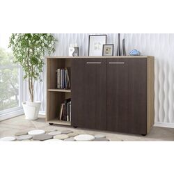 Tumba Ideal Mobila Alessia (Sonoma Oak/Wenge)