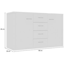 Tumba Ideal Mobila Erika (White) Thumb