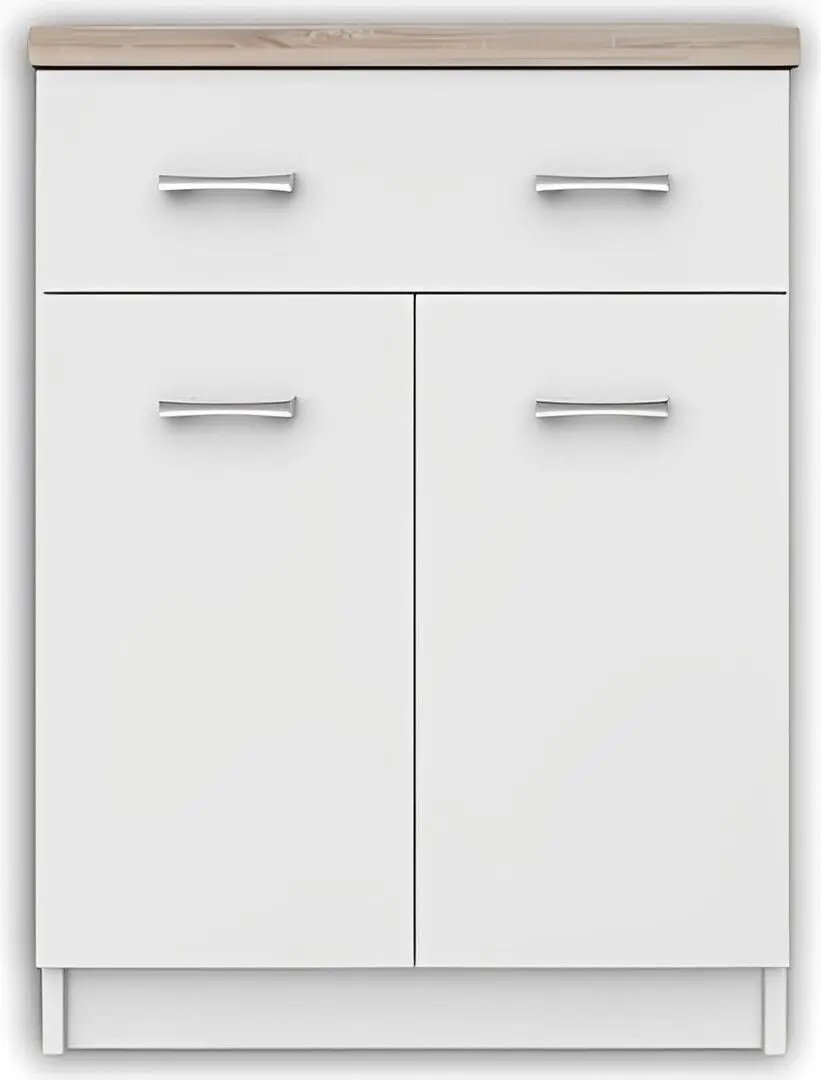 Tumba Ideal Mobila Jolis (Sonoma Oak/White)