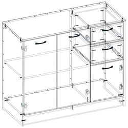 Tumba Ideal Mobila M01 (Sonoma Oak) Thumb