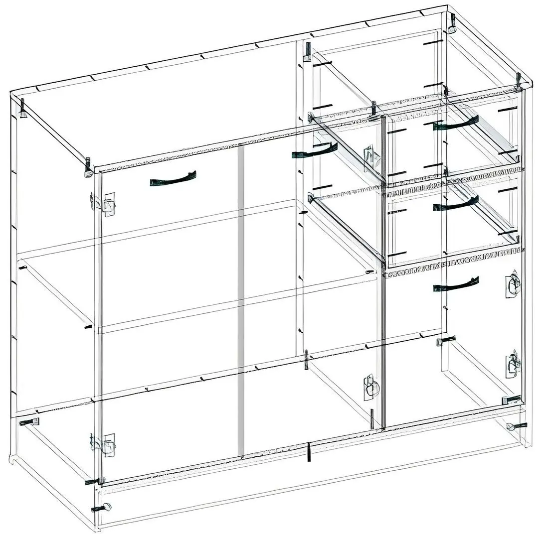 Tumba Ideal Mobila M01 (Sonoma Oak)