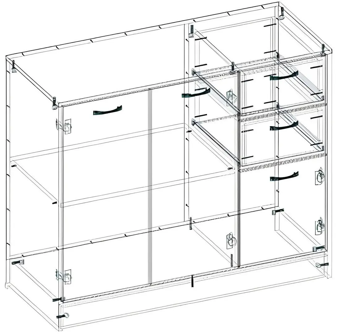 Tumba Ideal Mobila M01 (Wenge)