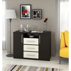 Tumba Ideal Mobila Maya (Wenge/White)