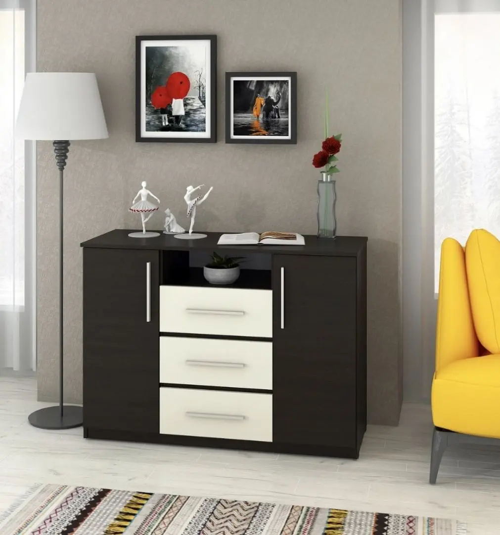 Tumba Ideal Mobila Maya (Wenge/White)