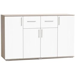 Tumba Ideal Mobila Silvia (Sonoma Oak/White) Thumb