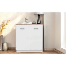 Tumba Ideal Mobila Sofia (Sonoma Oak/White)