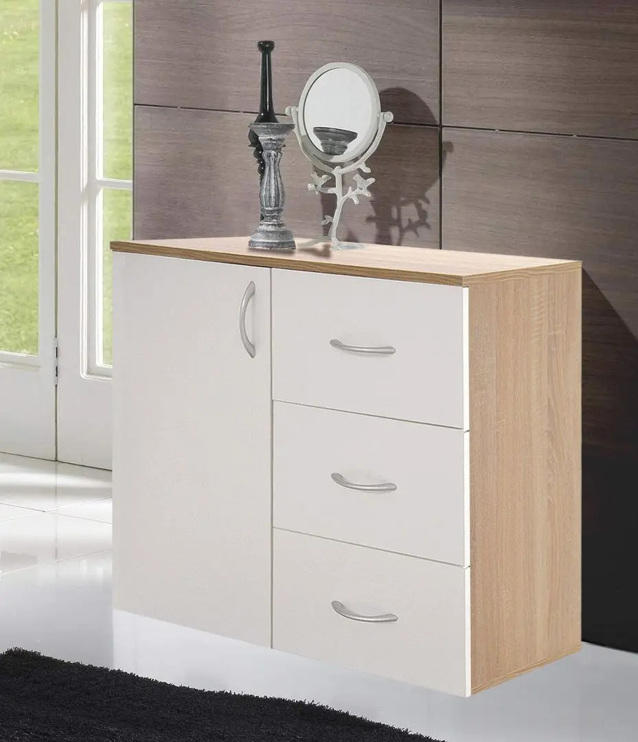 Tumba Ideal Mobila SR-04 (Sonoma Oak/White)