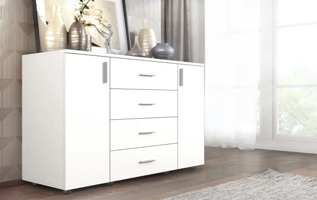 Tumba Ideal Mobila Villy (White)