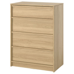Comoda Ikea Ankarudden 80x48x107 (Stejar) Thumb