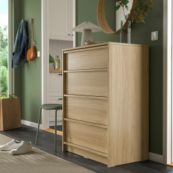 Comoda Ikea Ankarudden 80x48x107 (Stejar) Thumb