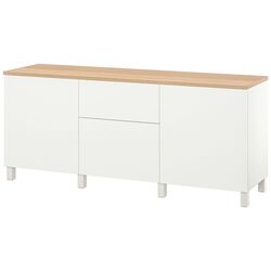 Тумба Ikea Besta/Lappviken/Stubbarp ящик c нажимными направляющими 180x42x76 (Белый) Thumb