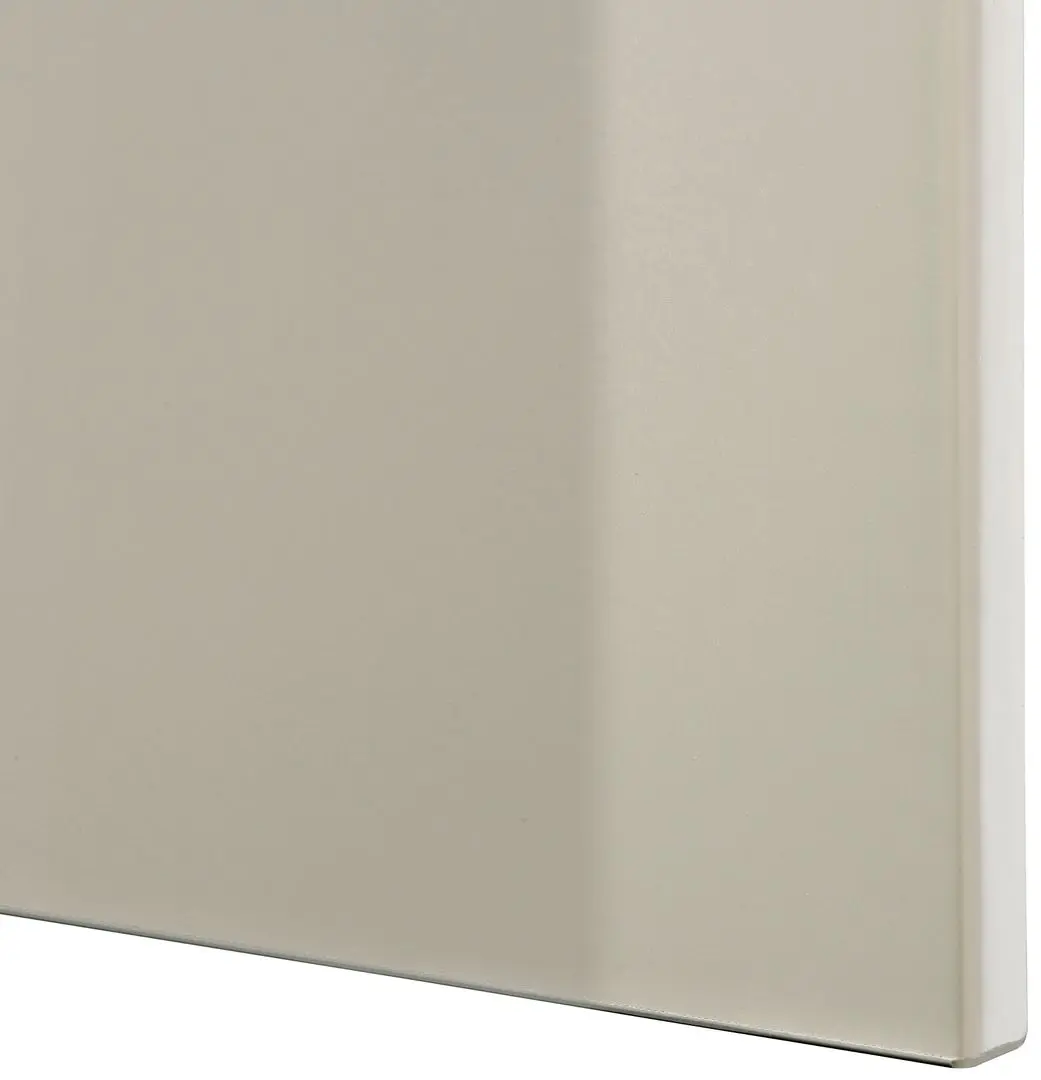 Tumba Ikea Besta/Selsviken/Stubbarp glisiera sertar cu sistem apasare 180x42x74 (Aspect stejar antichizat/Bej lucios) - 3