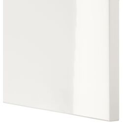 Tumba Ikea Besta/Selsviken sina sertar cu inchidere lina 180x42x65 (Aspect stejar antichizat/Alb lucios) Thumb