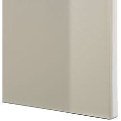 Tumba Ikea Besta/Selsviken sina sertar cu inchidere lina 180x42x65 (Aspect Stejar Antichizat/Bej lucios) Thumb