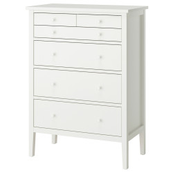 Comoda Ikea Gullaberg 89x48x122 (Alb) Thumb