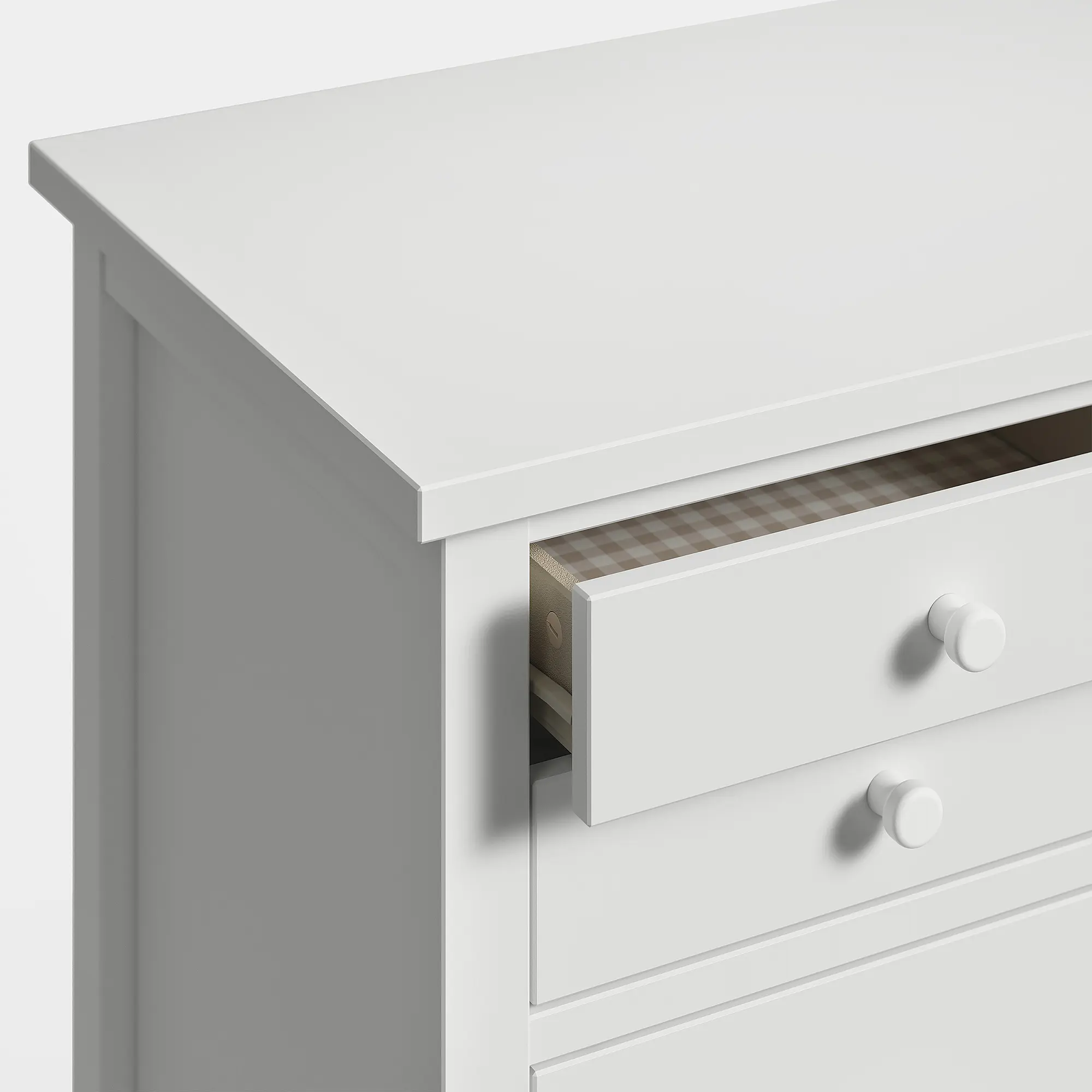 Comoda Ikea Gullaberg 89x48x122 (Alb) - 3