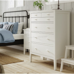 Comoda Ikea Gullaberg 89x48x122 (Alb)