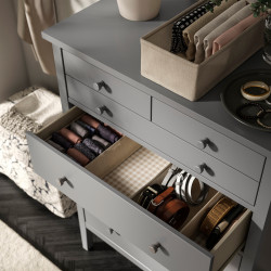 Comoda Ikea Gullaberg 89x48x122 (Gri) Thumb