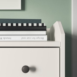 Комод Ikea Hauga 3 ящика 70x46x84 (Белый) Thumb