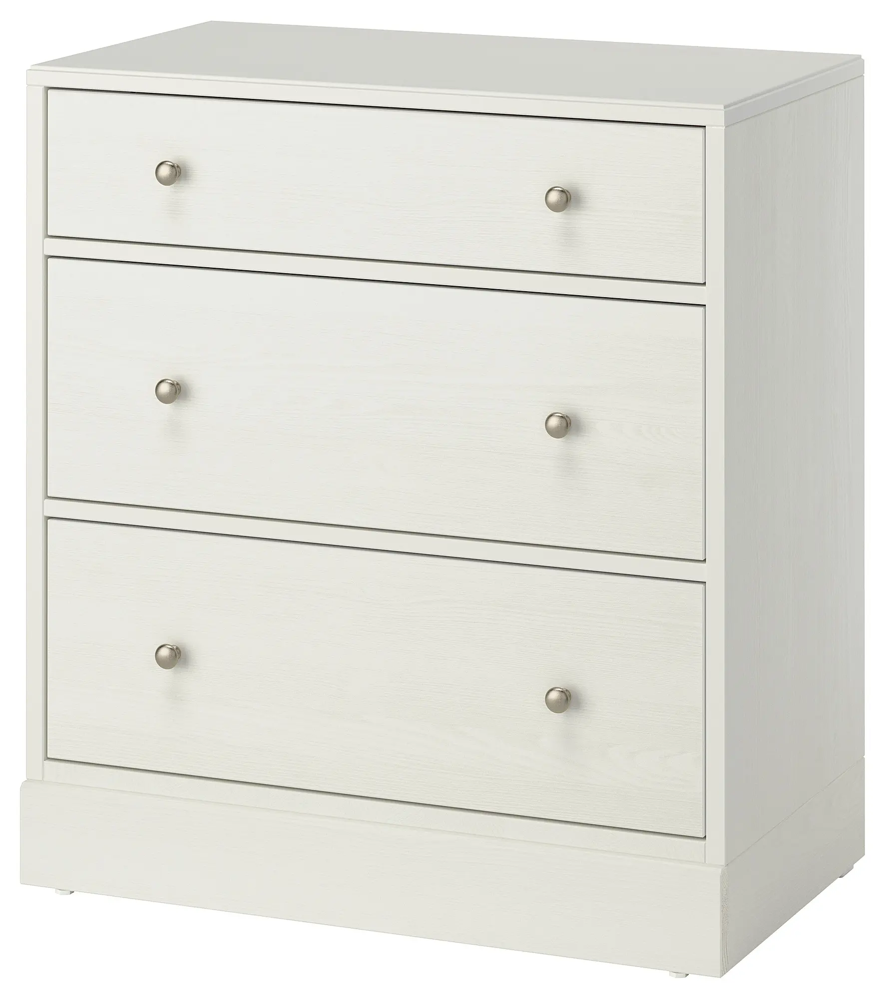 Comoda Ikea Havsta 3 sertare 81x47x89 (Alb)