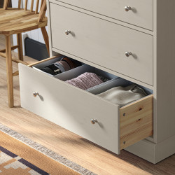 Comoda Ikea Havsta 3 sertare 81x47x89 (Gri-bej) Thumb