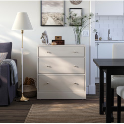 Comoda Ikea Havsta 3 sertare 81x47x89 (Gri-bej) Thumb