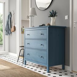 Comoda Ikea Hemnes 108x96 (Albastru) Thumb