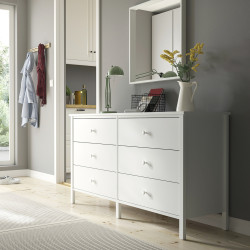 Comoda Ikea Kilberget 144x78 (Alb) Thumb