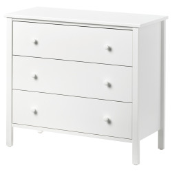 Comoda Ikea Kilberget 86x78 (Alb) Thumb