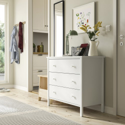 Comoda Ikea Kilberget 86x78 (Alb) Thumb