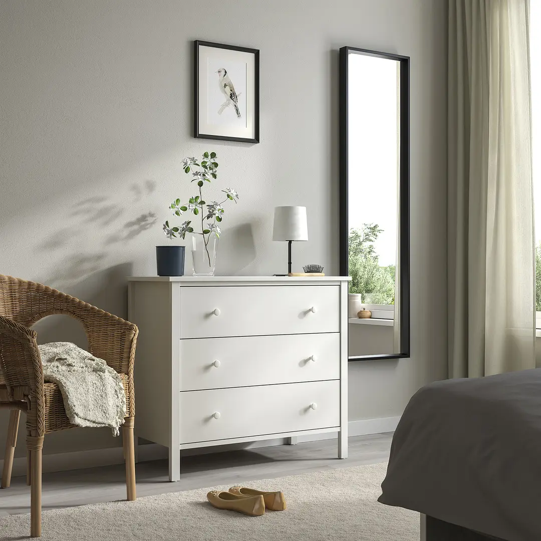 Comoda Ikea Kilberget 86x78 (Alb)