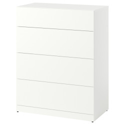 Comoda Ikea Lastare 80x42x100 (Alb) Thumb