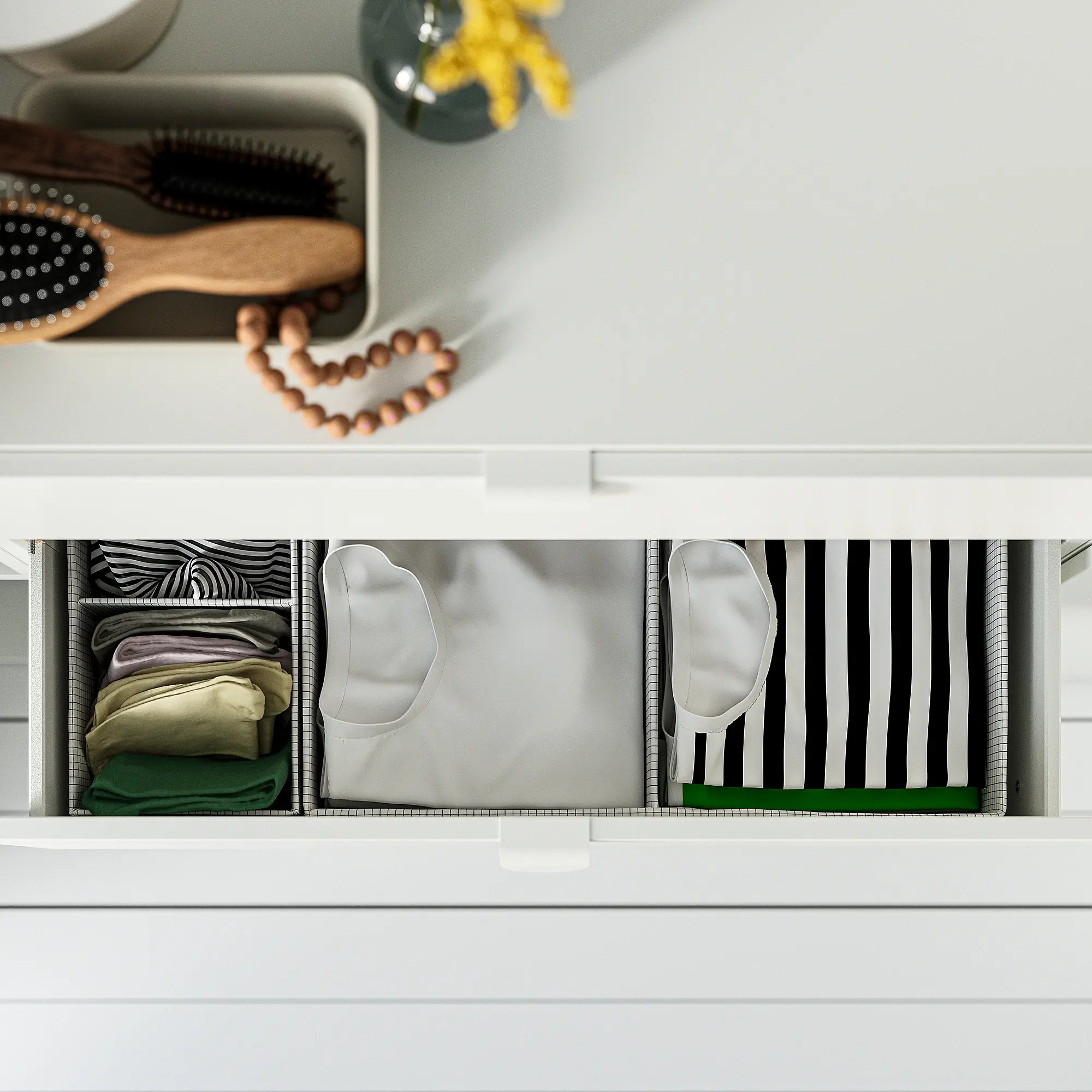 Comoda Ikea Lastare 80x42x100 (Alb) - 3
