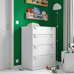 Comoda Ikea Lastare 80x42x100 (Alb)