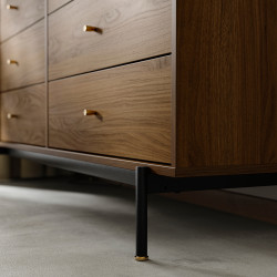 Comoda Ikea Radmanso 6 sertare 159x48x81 (Nuc maro) Thumb