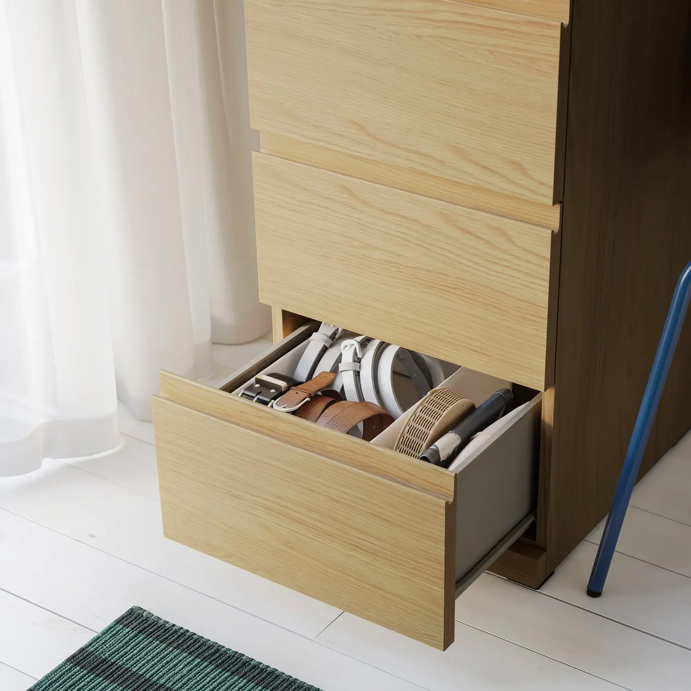 Comoda Ikea Storklinta 40x50x120 (Stejar) - 4