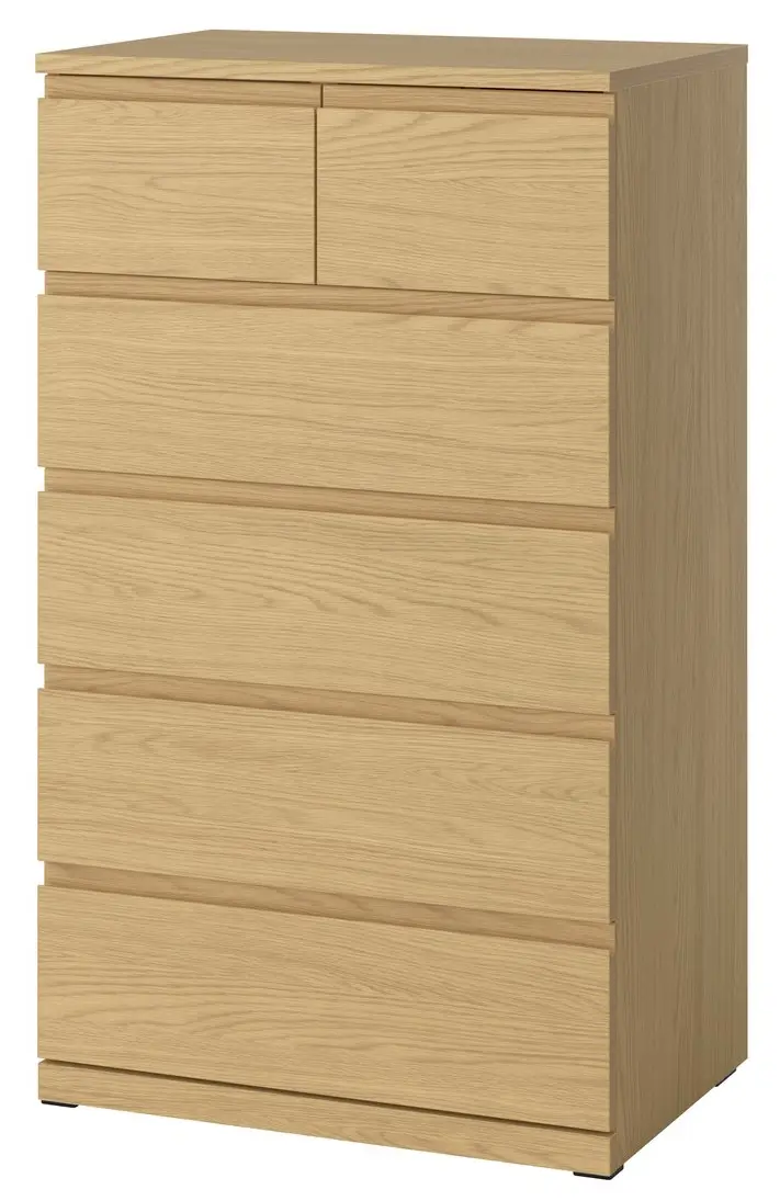 Comoda Ikea Storklinta 70x50x120 (Stejar) - 2