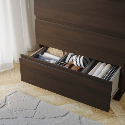 Comoda Ikea Storklinta 70x50x120 (Maro inchis) Thumb