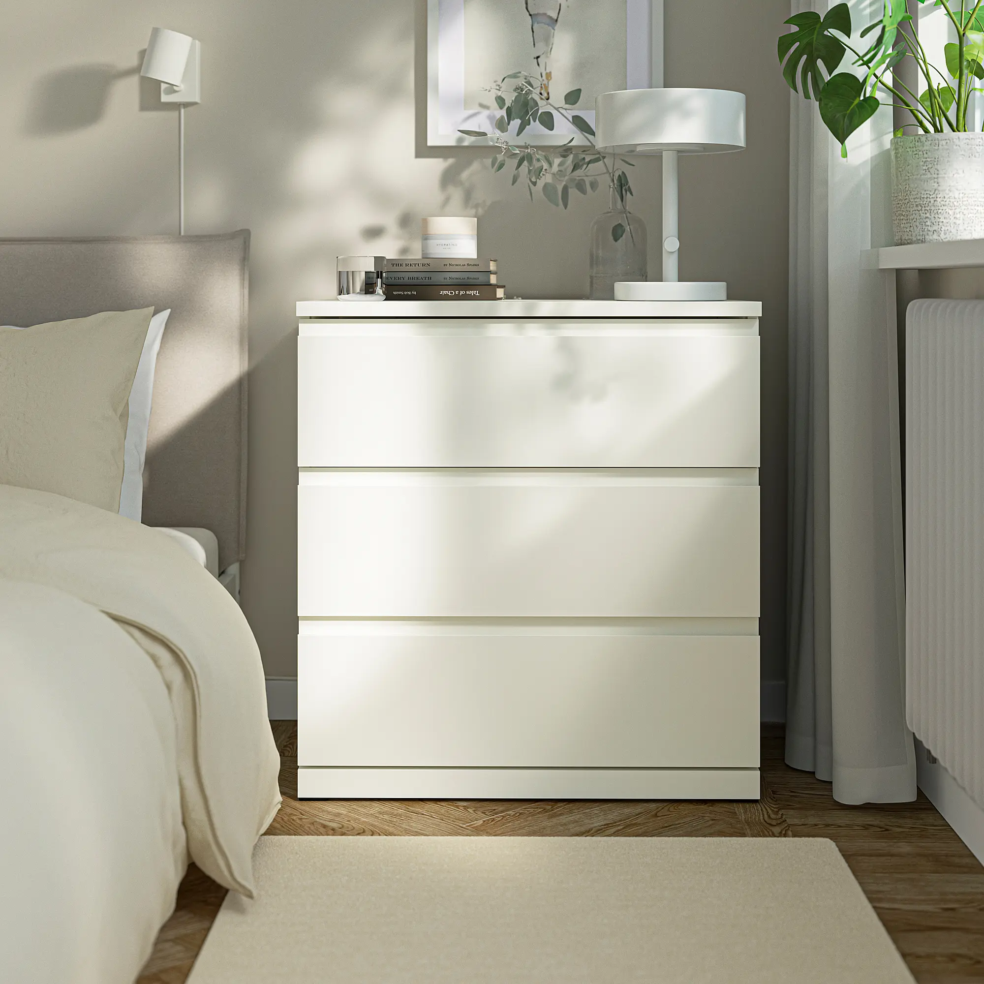 Comoda Ikea Storklinta 70x50x75 (Alb) - 5