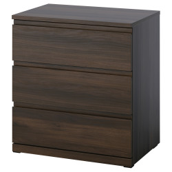 Comoda Ikea Storklinta 70x50x75 (Maro inchis) Thumb