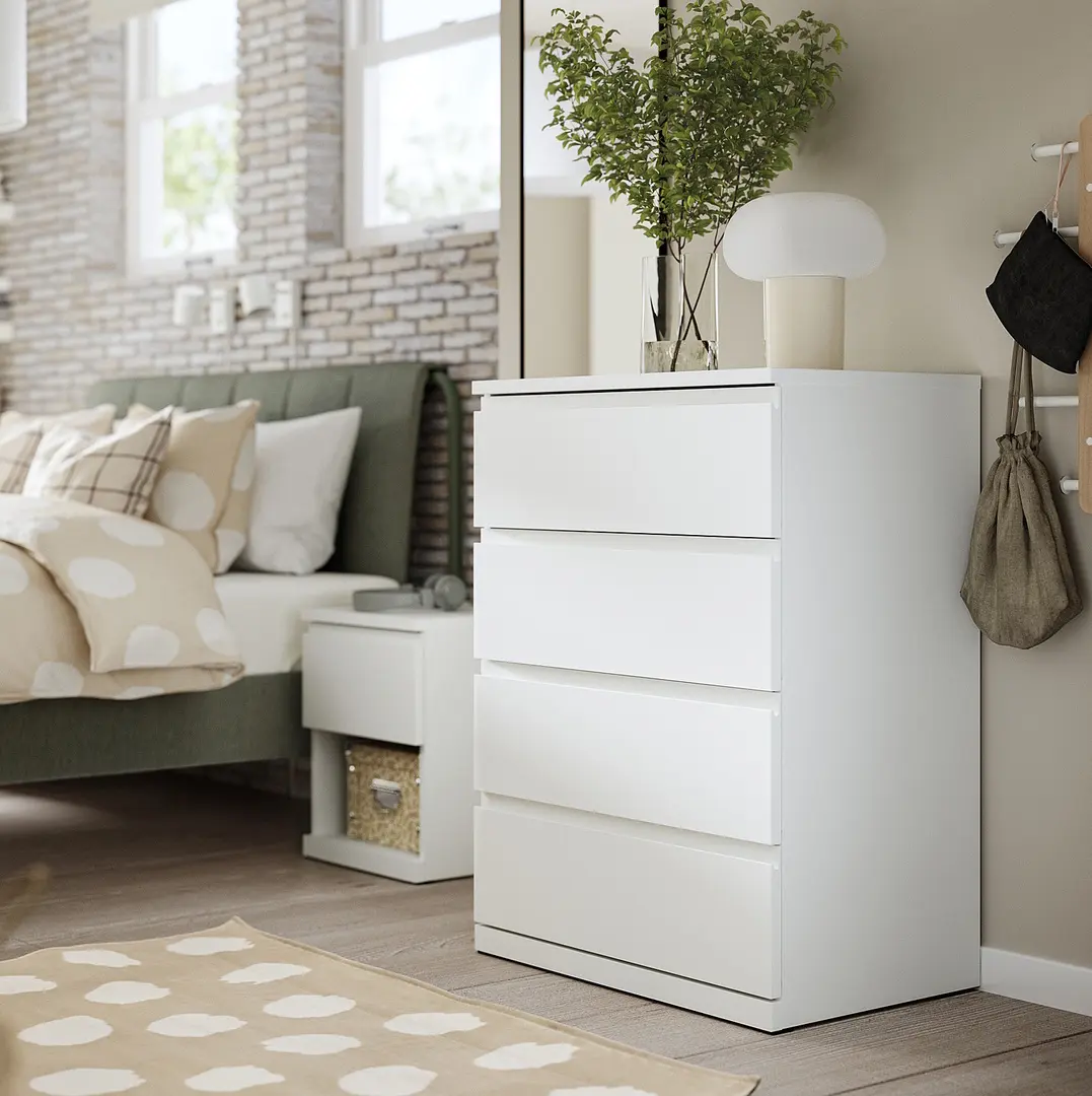 Comoda Ikea Storklinta 70x50x98 (Alb)