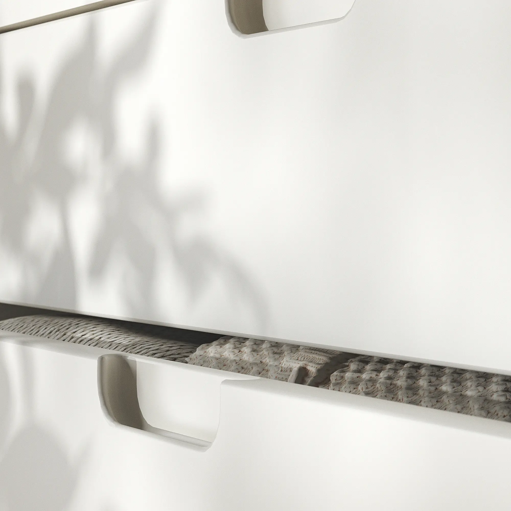 Comoda Ikea Tonstad 4 sertare 82x47x91 (Alb murdar)