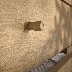 Comoda Ikea Tonstad 6 sertare 120x47x90 (Furnir stejar) Thumb